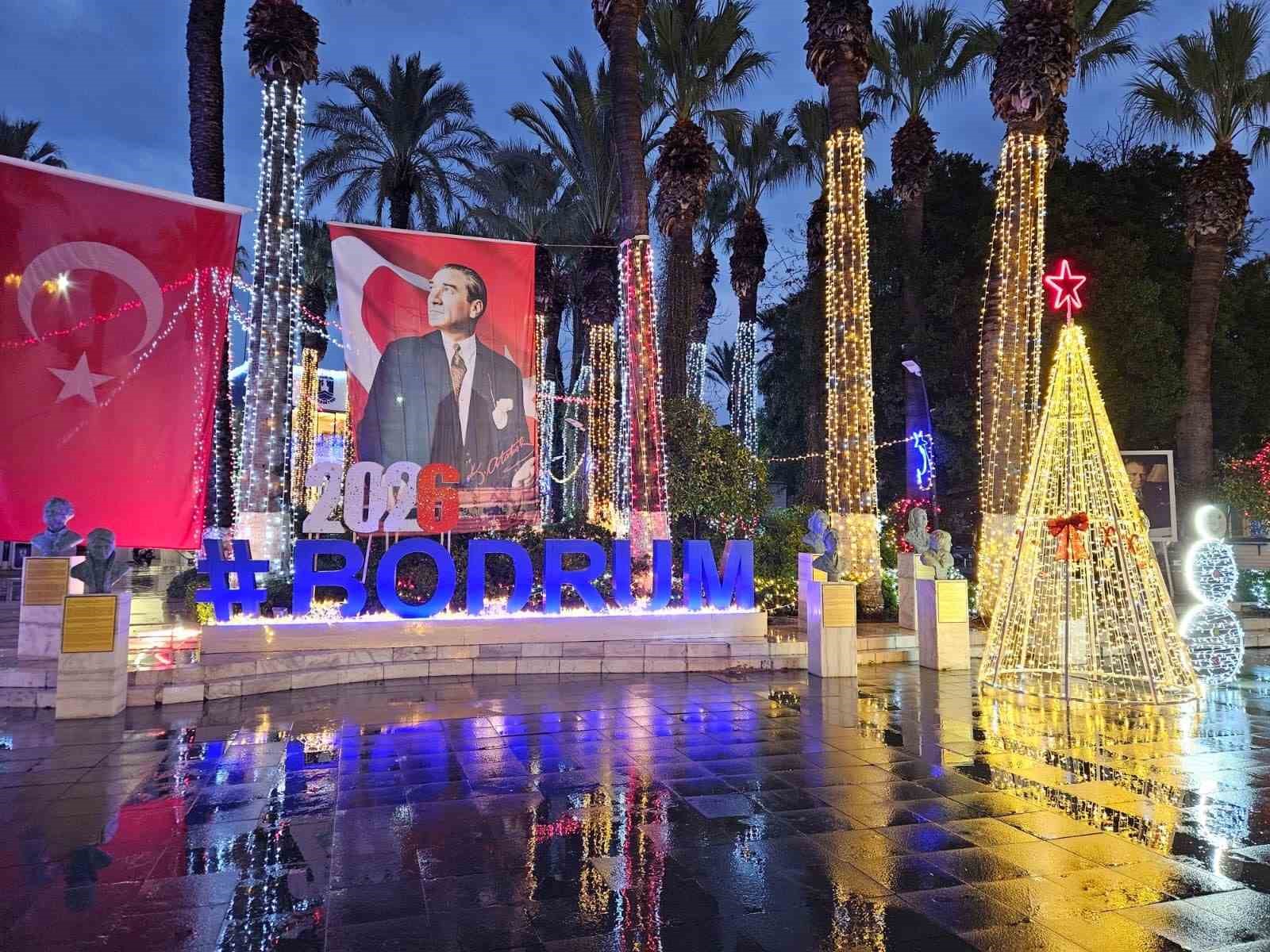 Bodrum’da yılbaşı hareketliliği zirveye ulaştı
