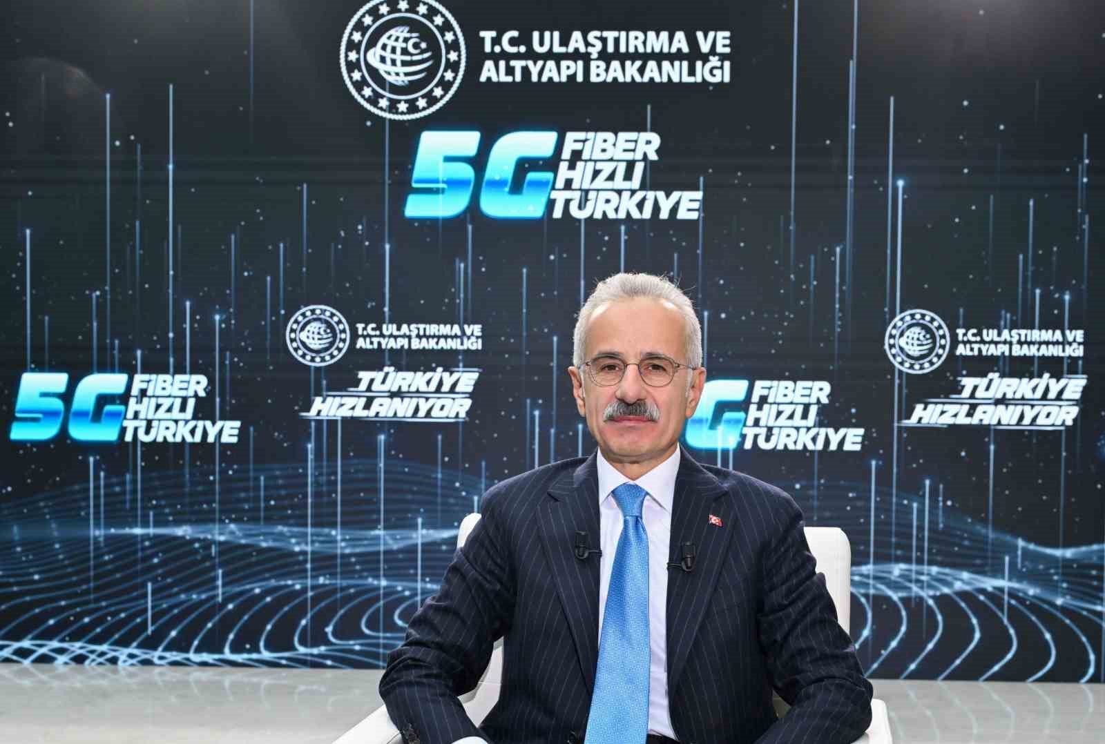 Bakan Uraloğlu: "5G hizmetlerini 2 yıl içerisinde ülkemizin her noktasında hizmete sunmayı hedefliyoruz"
