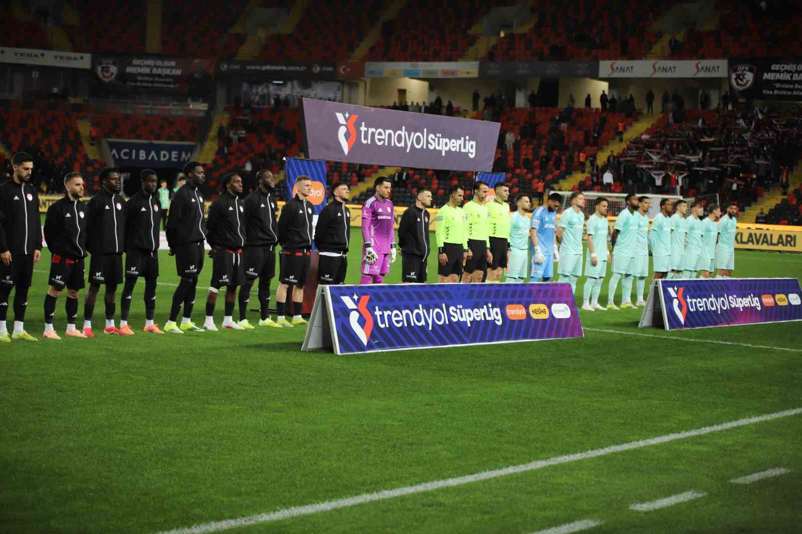 Trendyol Süper Lig: Gaziantep FK: 0 - Kayserispor: 0 (Maç devam ediyor)
