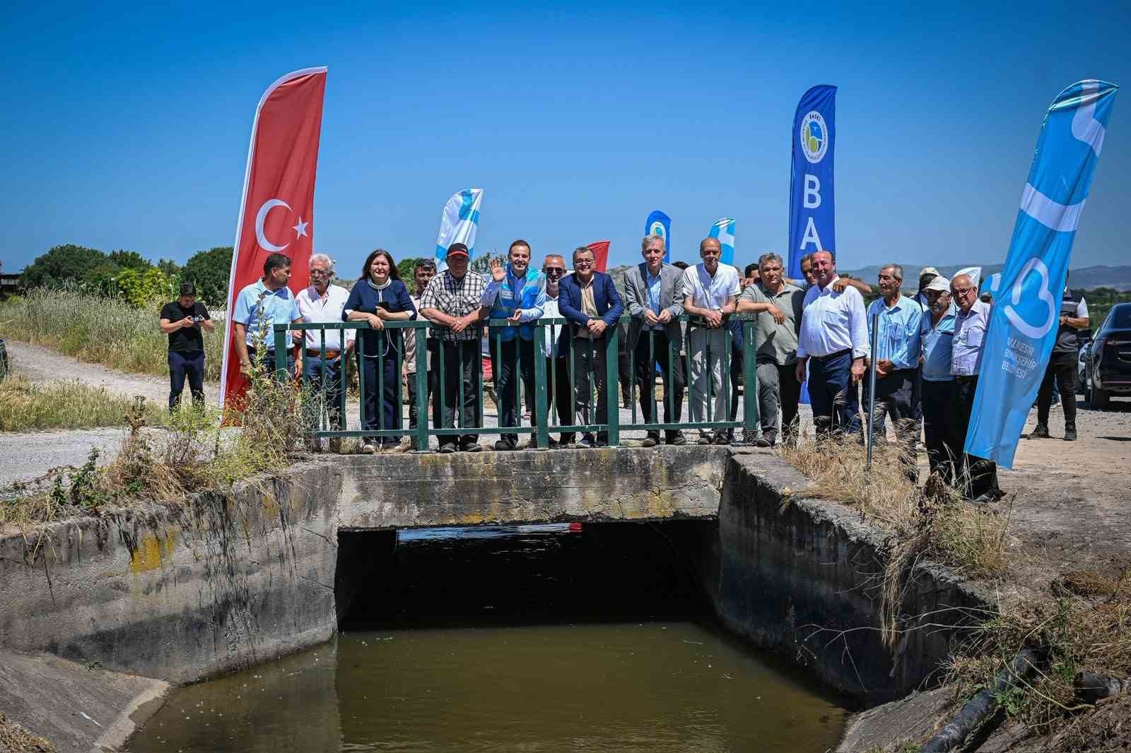 Başkan Akın’dan Pamukçu-Aslıhantepecik Ovasına can suyu
