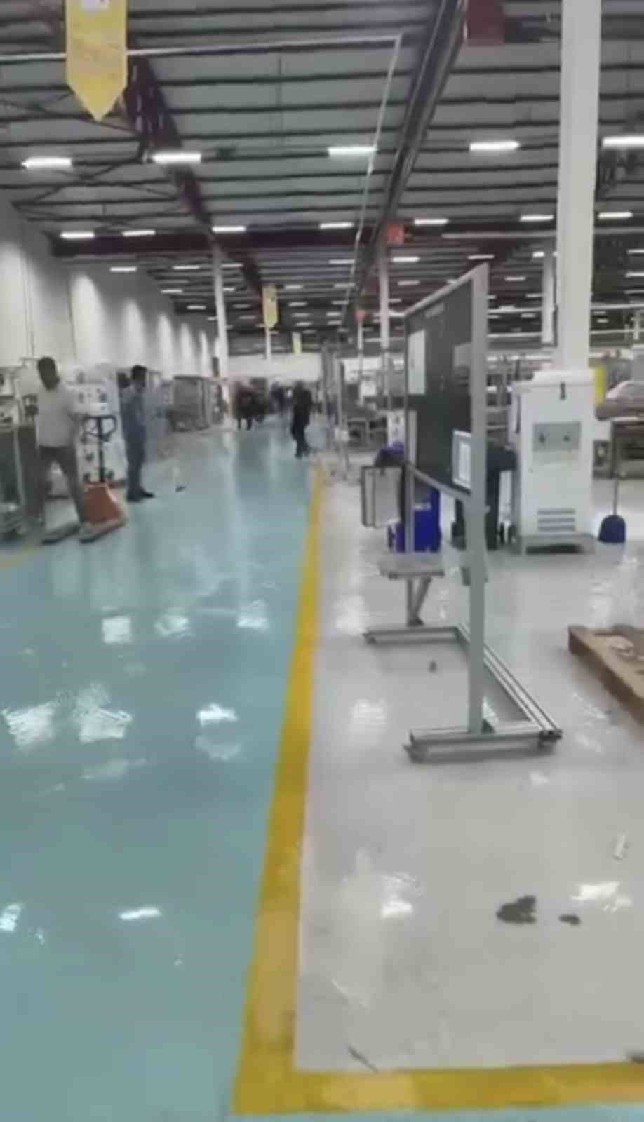 Çankırı’da sağanak etkili oldu: Fabrikayı su bastı
