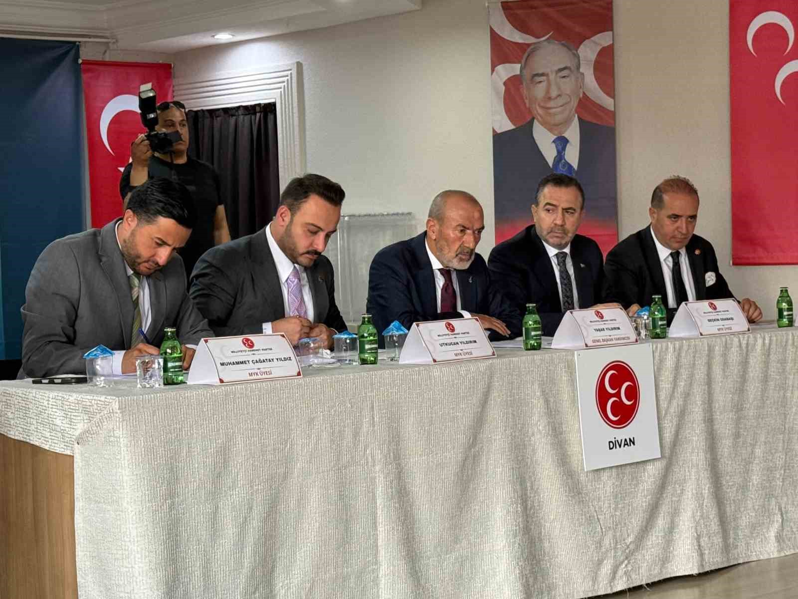 MHP İlçe Başkanlığı’nın 14’üncü Olağan Genel Kurul toplantısı yapıldı
