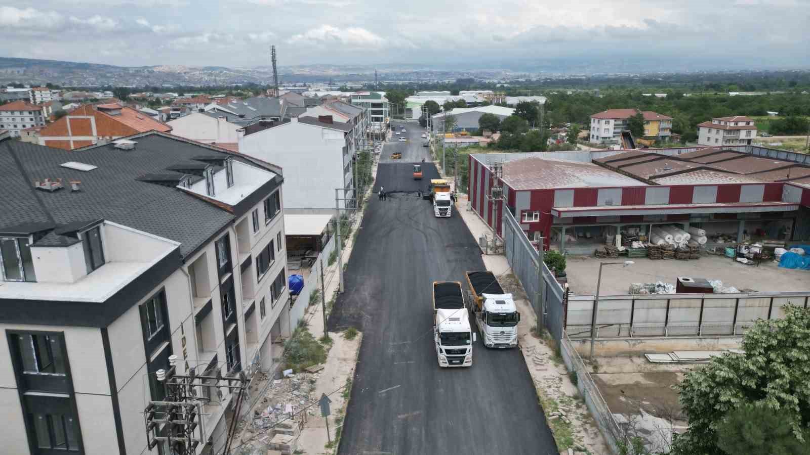 İnegöl’ün üstyapısı yenileniyor
