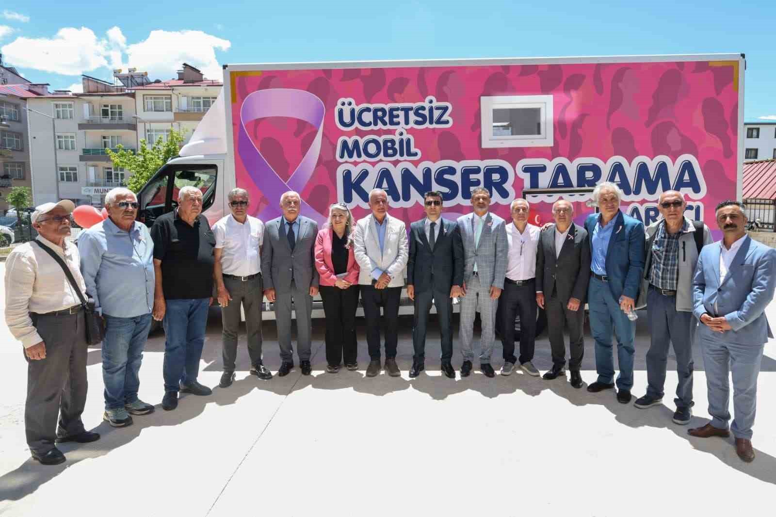 Tunceli’de Mobil Kanser Tarama Aracı hizmete başladı
