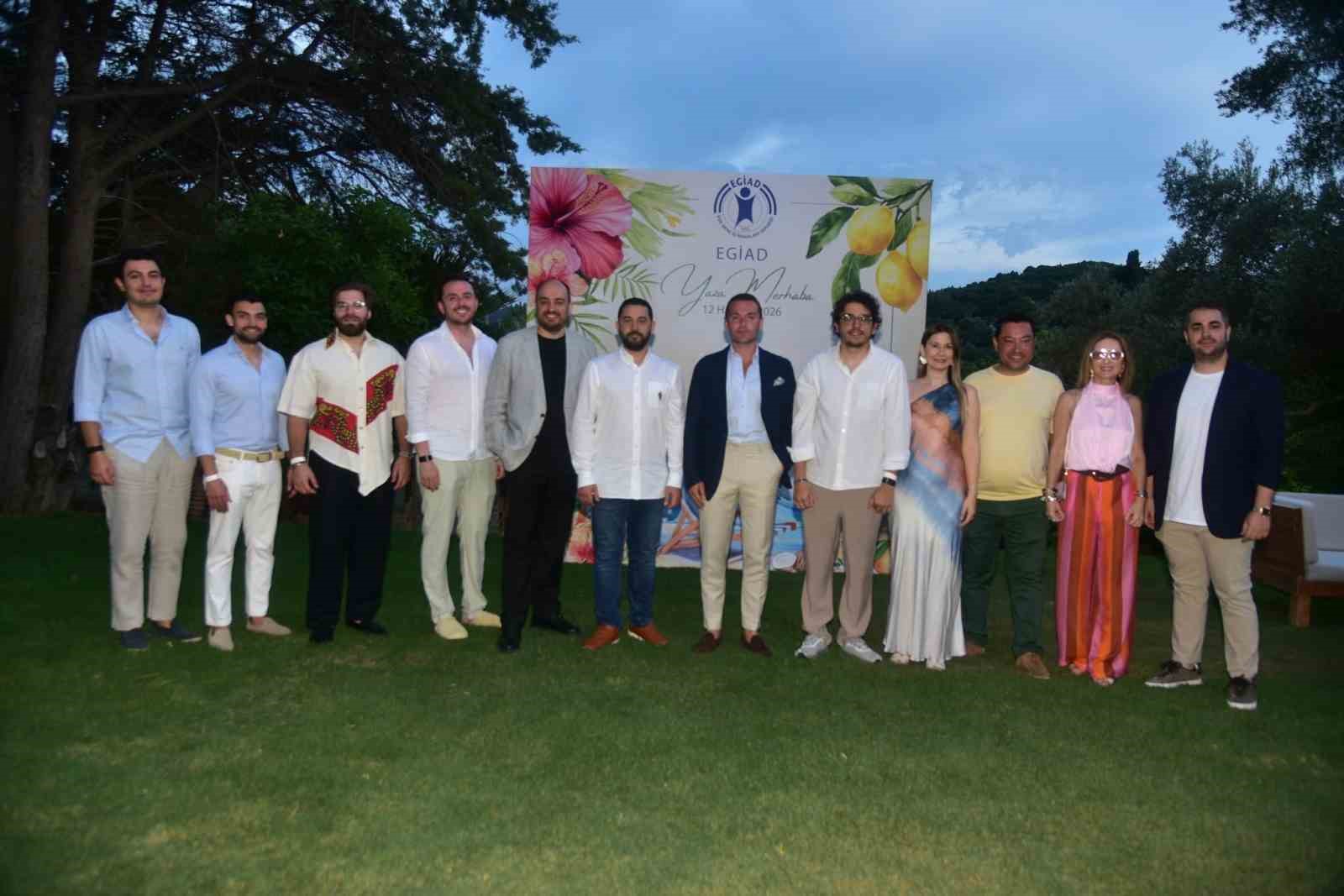 EGİAD ’Yaza Merhaba’ etkinliğinde buluştular
