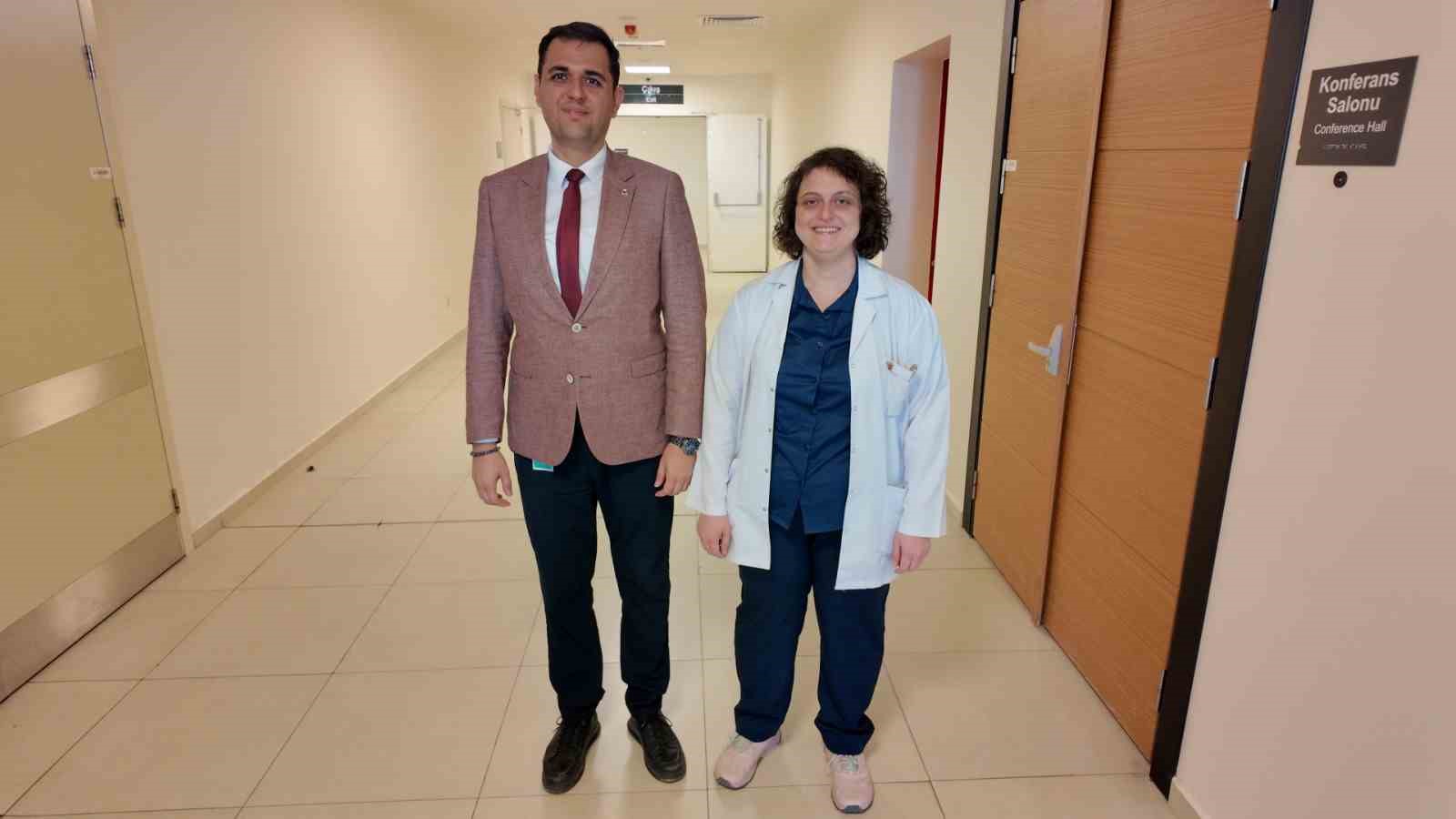 Şehir Hastanesinden uzmanlık alan ilk hekim Dr. Ülkü Büşra Bayram oldu
