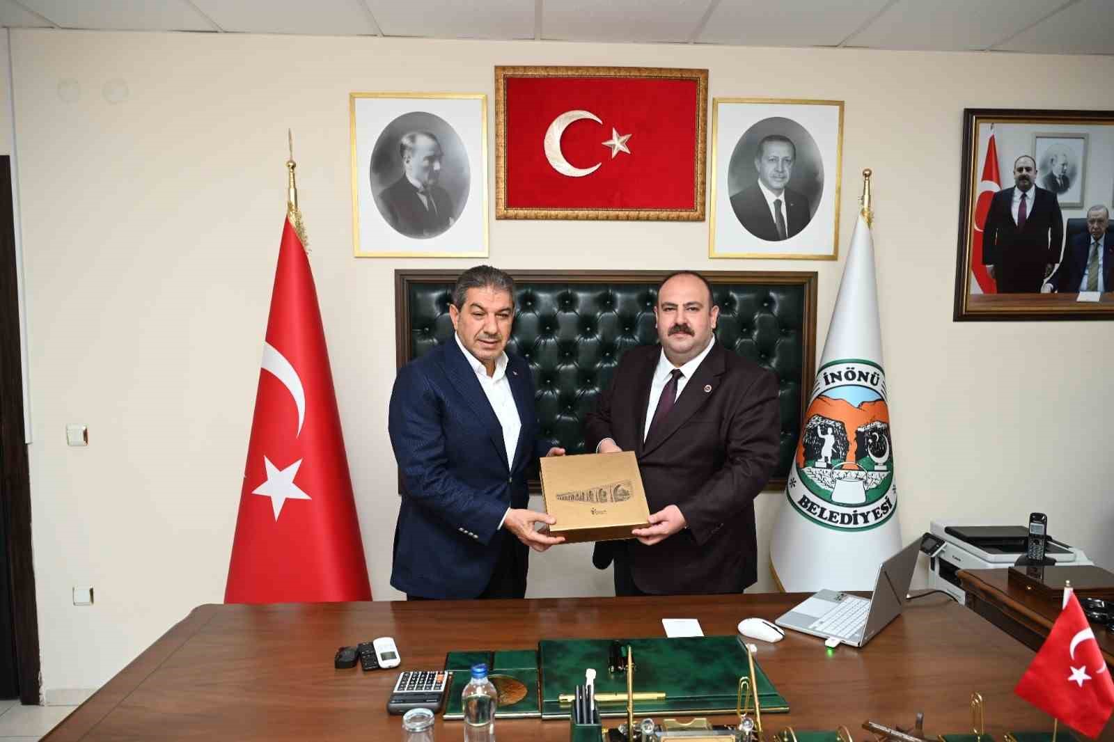 Göksu’dan İnönü Belediyesine ziyaret
