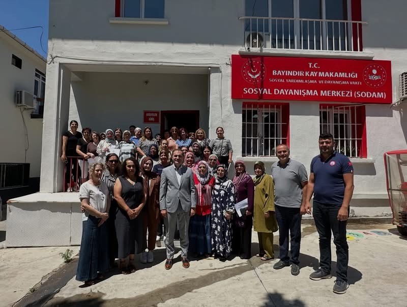 Bayındır’da üreten kadınlara anlamlı tören
