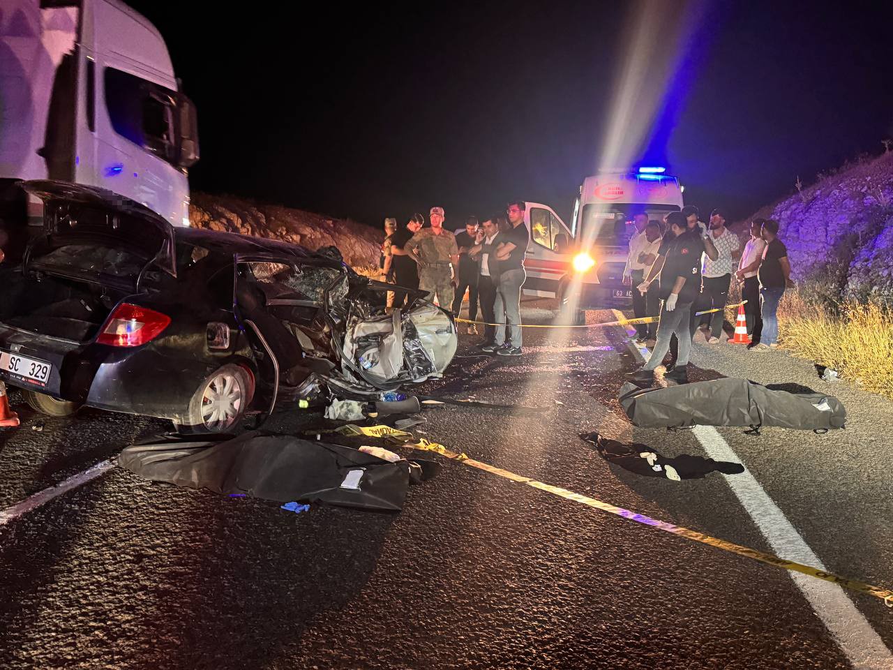 Şanlıurfa’da feci kaza: 2 ölü, 6 yaralı
