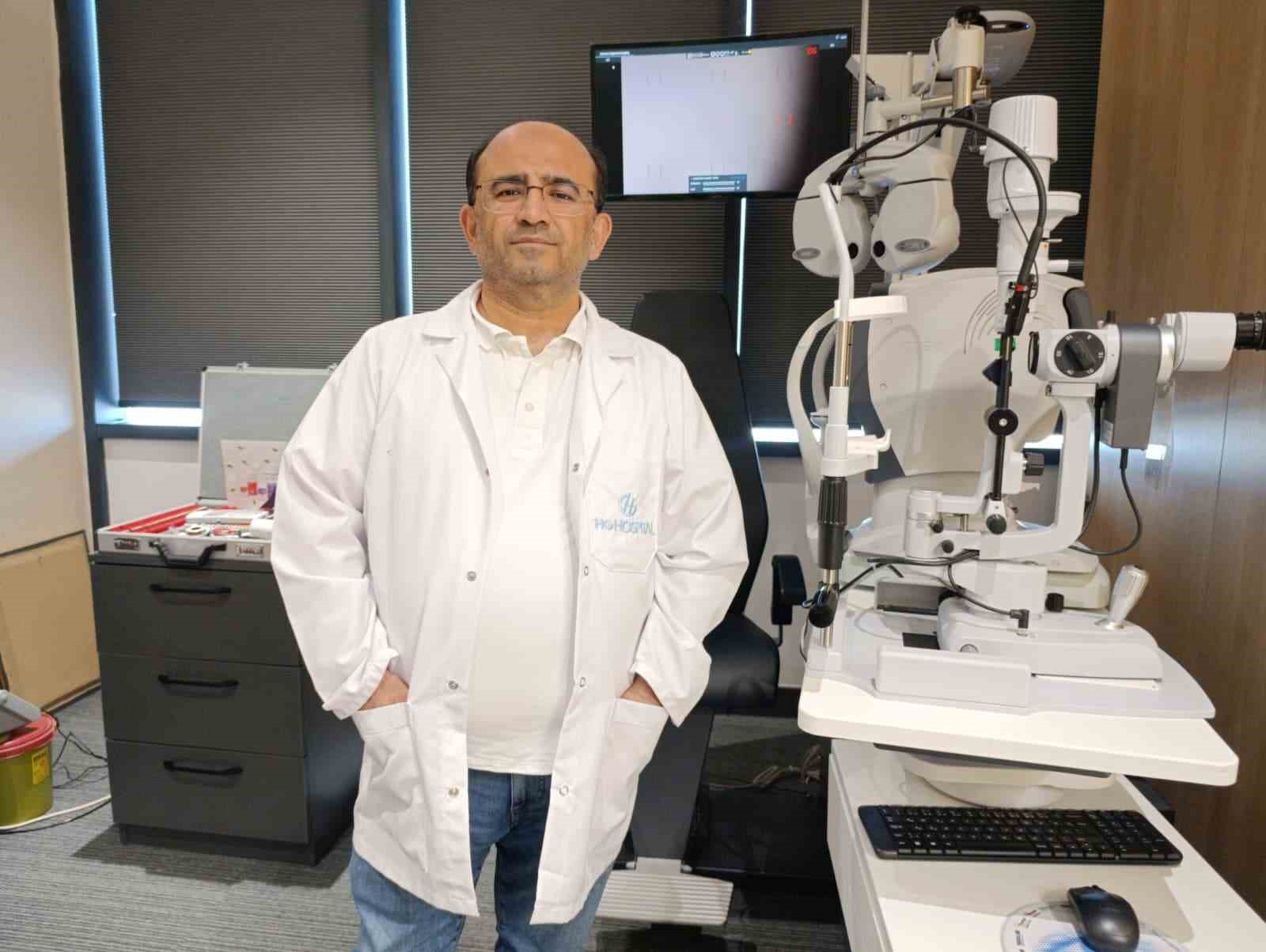 Uzmandan keratokonus uyarısı: Erken teşhis kornea naklini önleyebiliyor
