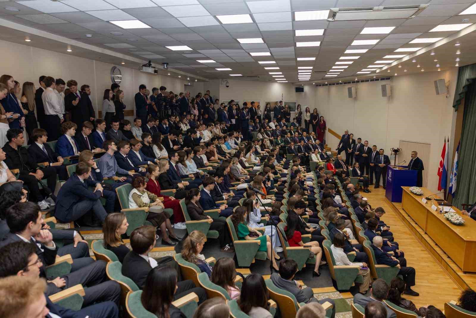 Bakan Fidan’a Moskova Devlet Uluslararası İlişkiler Enstitüsü’nden fahri doktora ünvanı
