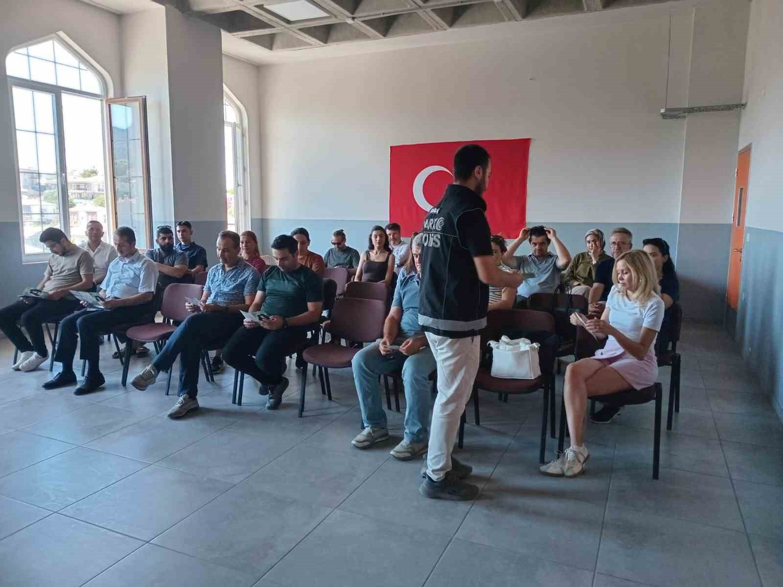 Datça’da uyuşturucuyla mücadele ve işaret dili alanında farkındalık çalışmaları
