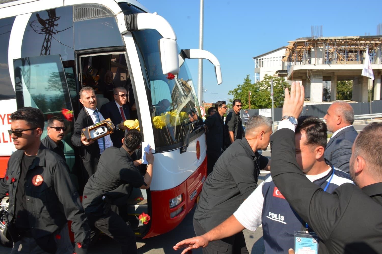 Canik’te Cumhurbaşkanı Erdoğan’a yoğun ilgi
