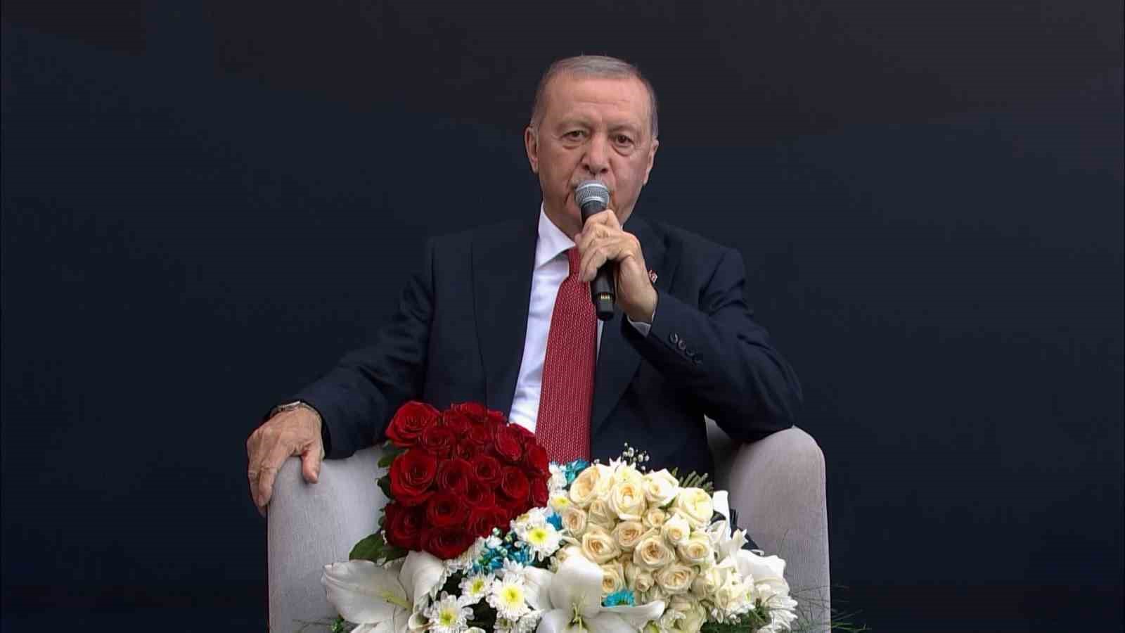 Samsun’da gençlerle buluşan Cumhurbaşkanı Erdoğan’dan "Terörsüz Türkiye" ve "Mekke Antlaşması" mesajı
