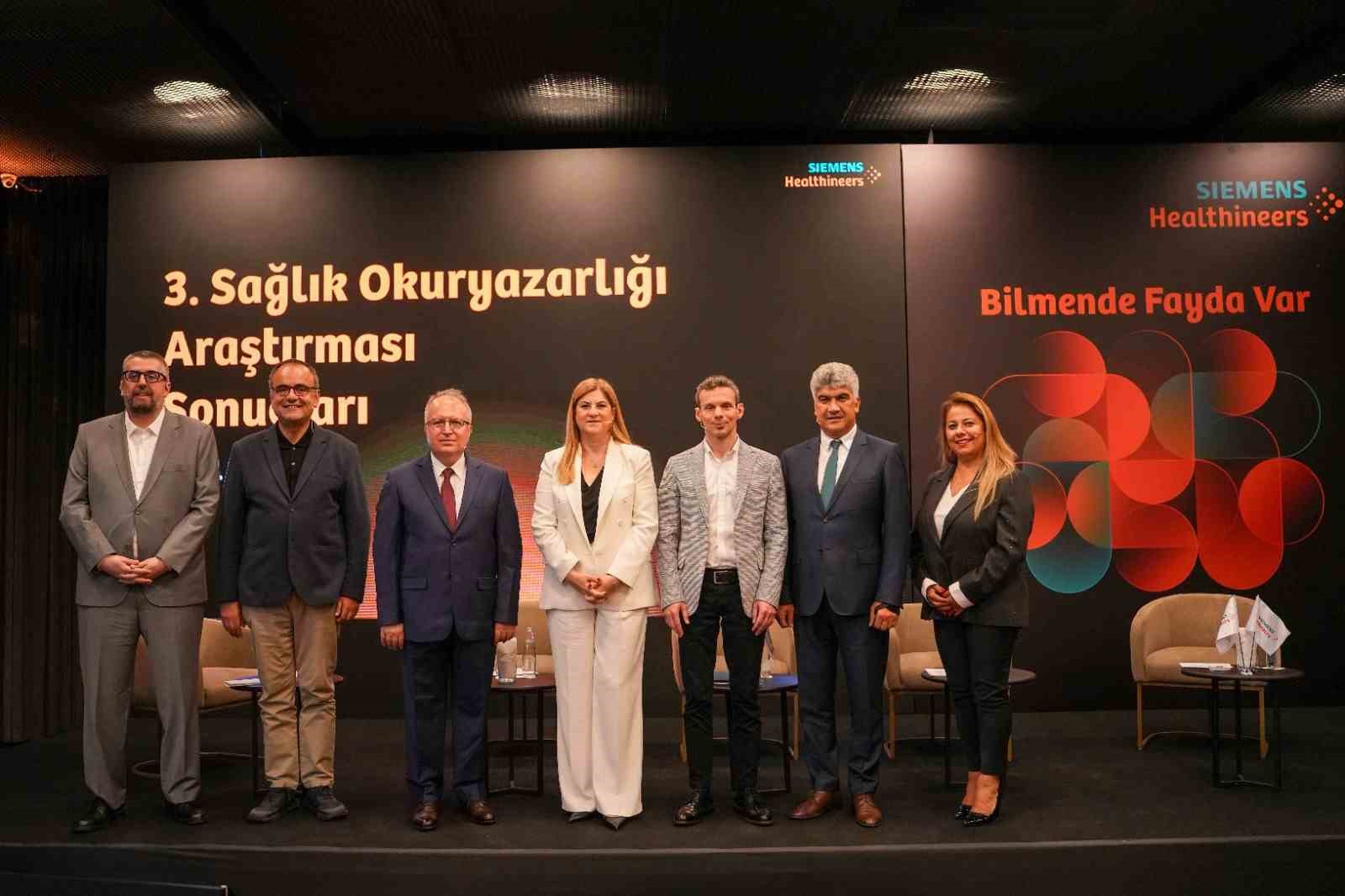 Siemens Healthineers Türkiye 3’üncü Sağlık Okuryazarlığı Araştırması’nın sonuçlarını açıkladı
