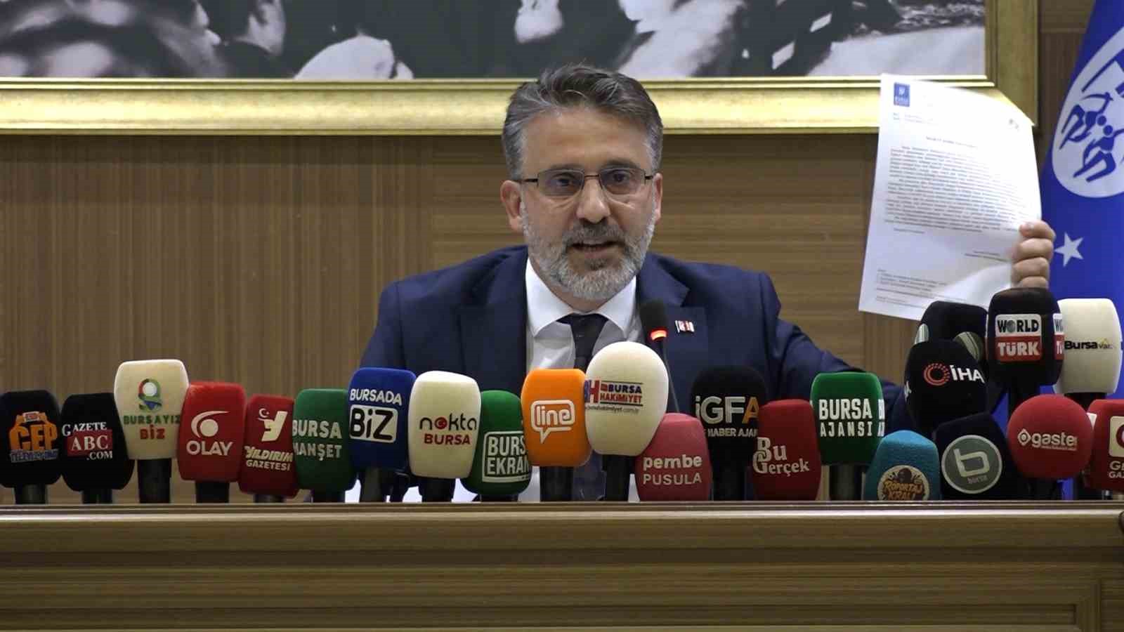 Bursa’da katı atık tesisi planı oy çokluğuyla kabul edildi
